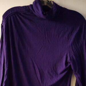 Jennifer Lopez Purple Turtleneck - Size XL